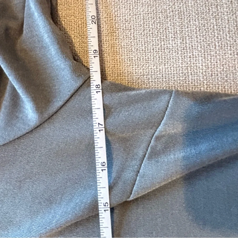 Rabbit Rabbit Rabbit Heather Gray Ribbed Knit Top/Tunic//Dress - Picture 6 of 6